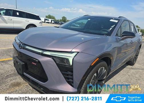 Galaxy Gray Metallic 2024 Chevrolet Blazer EV RS