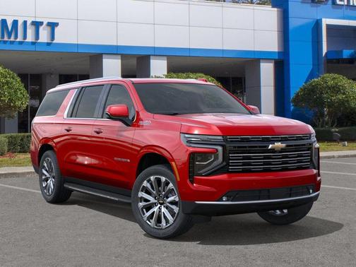 Radiant Red 2026 Chevrolet Suburban High Country