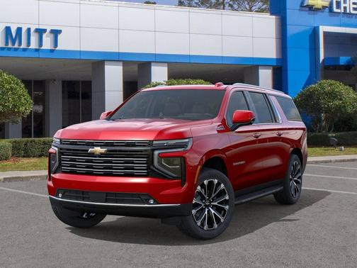 Radiant Red 2026 Chevrolet Suburban High Country