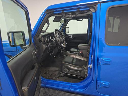 Hydro Blue Pearl 2022 Jeep Wrangler Unlimited Sahara High Altitude