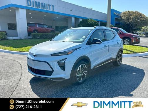 Ice Blue Metallic 2022 Chevrolet Bolt EUV Premier