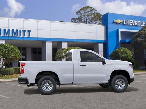 Summit White 2026 Chevrolet Silverado 1500 WT