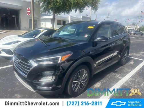 Black Noir Pearl 2020 Hyundai TUCSON Limited