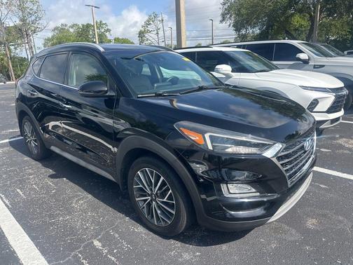 Black Noir Pearl 2020 Hyundai TUCSON Limited