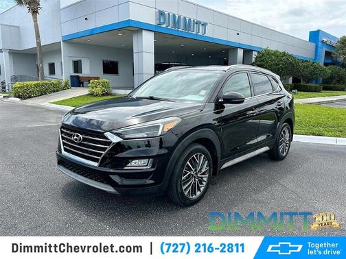 Black Noir Pearl 2020 Hyundai TUCSON Limited