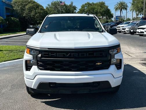 Summit White 2024 Chevrolet Silverado 1500 Custom