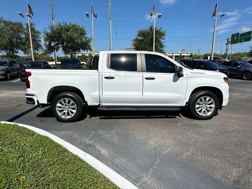 Summit White 2024 Chevrolet Silverado 1500 Custom