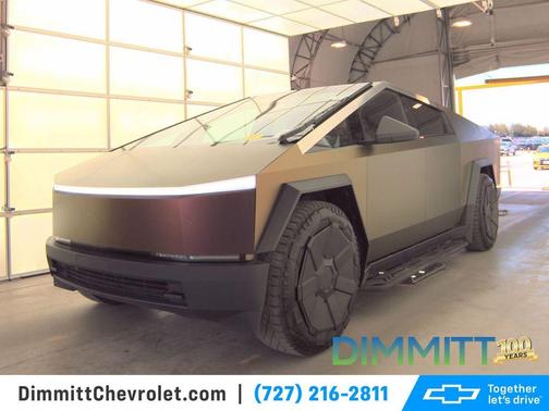 Silver 2024 Tesla Cybertruck Base