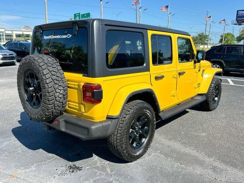 Baja Yellow Clearcoat 2021 Jeep Wrangler Unlimited Sport