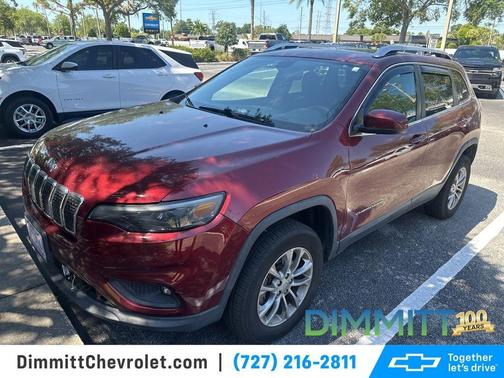 Velvet Red Pearlcoat 2019 Jeep Cherokee Latitude Plus