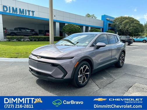 Galaxy Gray Metallic 2025 Chevrolet Equinox EV LT
