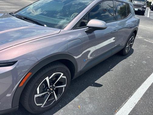 Galaxy Gray Metallic 2025 Chevrolet Equinox EV LT