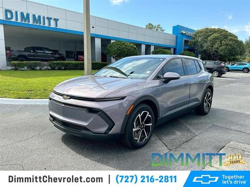 Galaxy Gray Metallic 2025 Chevrolet Equinox EV LT