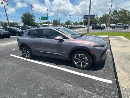 Galaxy Gray Metallic 2025 Chevrolet Equinox EV LT