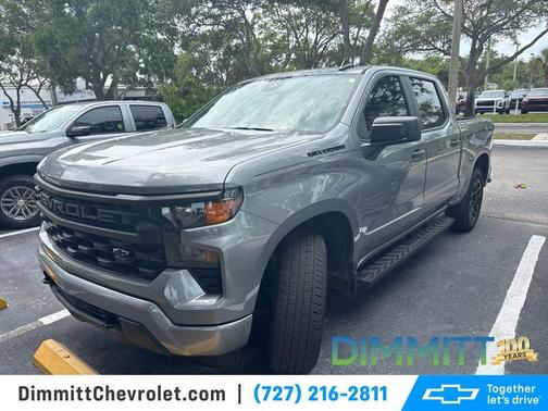Sterling Gray Metallic 2023 Chevrolet Silverado 1500 Custom