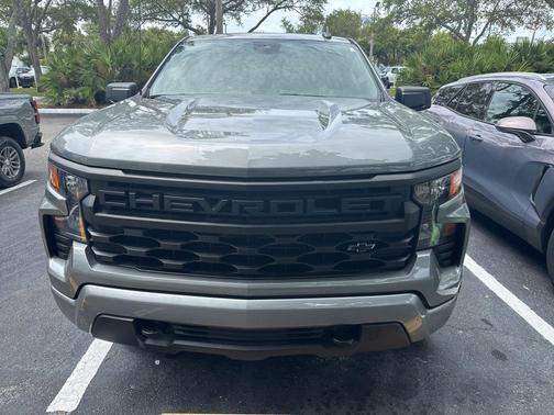 Sterling Gray Metallic 2023 Chevrolet Silverado 1500 Custom