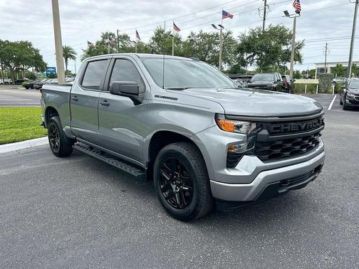 Sterling Gray Metallic 2023 Chevrolet Silverado 1500 Custom