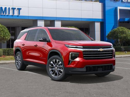 Radiant Red 2026 Chevrolet Traverse LT