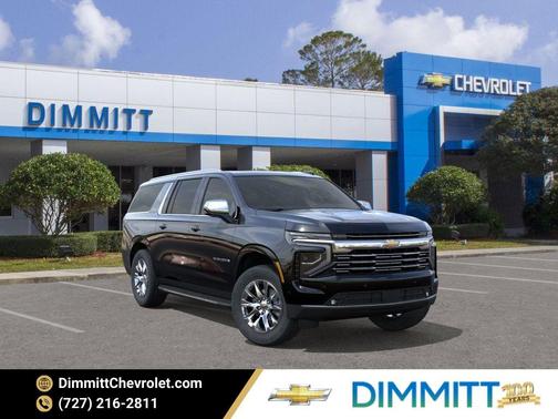 Black 2026 Chevrolet Suburban Premier