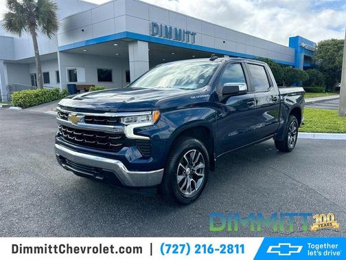 Northsky Blue Metallic 2023 Chevrolet Silverado 1500 LT