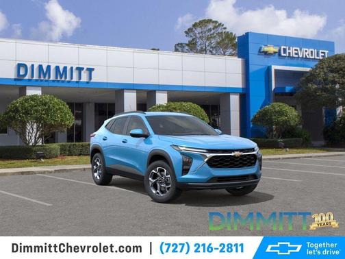 Marina Blue 2026 Chevrolet Trax LT