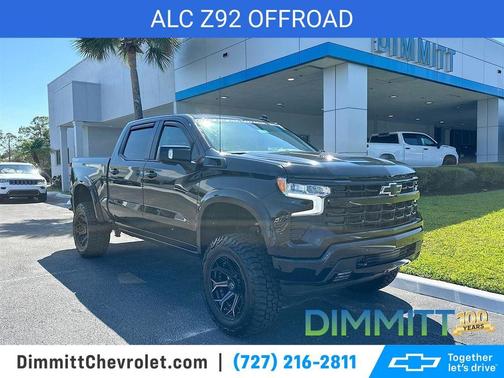 Black 2025 Chevrolet Silverado 1500 RST