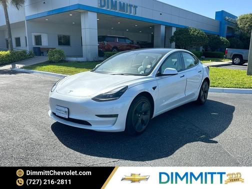 Pearl White Multi 2023 Tesla Model 3 Base
