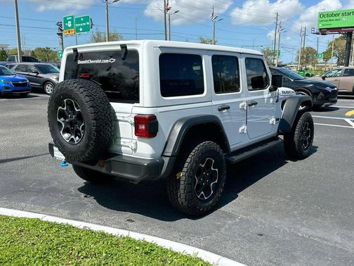 Bright White Clearcoat 2023 Jeep Wrangler 4xe Rubicon