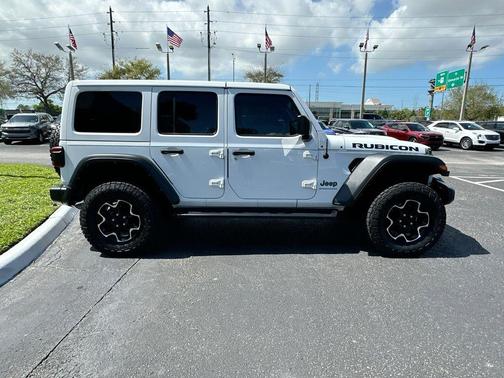 Bright White Clearcoat 2023 Jeep Wrangler 4xe Rubicon