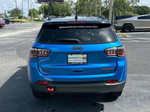 Hydro Blue Pearlcoat 2025 Jeep Compass Trailhawk
