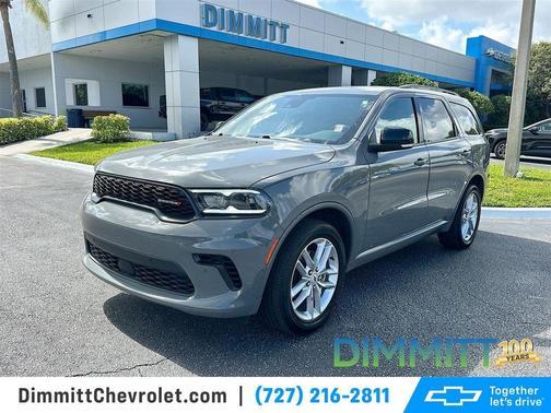 Destroyer Gray Clearcoat 2026 Dodge Durango GT