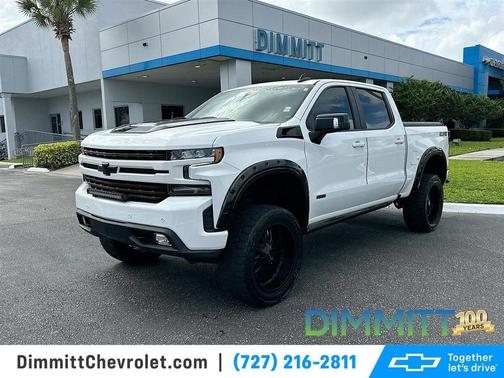Summit White 2021 Chevrolet Silverado 1500 RST