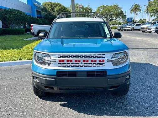 Blue 2023 Ford Bronco Sport Heritage Limited