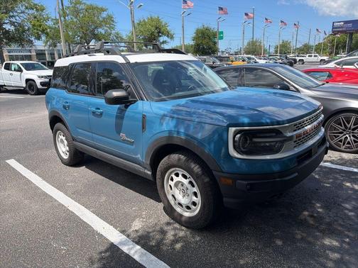 Blue 2023 Ford Bronco Sport Heritage Limited