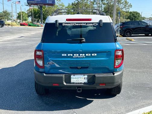 Blue 2023 Ford Bronco Sport Heritage Limited