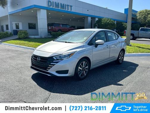 Brilliant Silver Metallic 2025 Nissan Versa 1.6 SV
