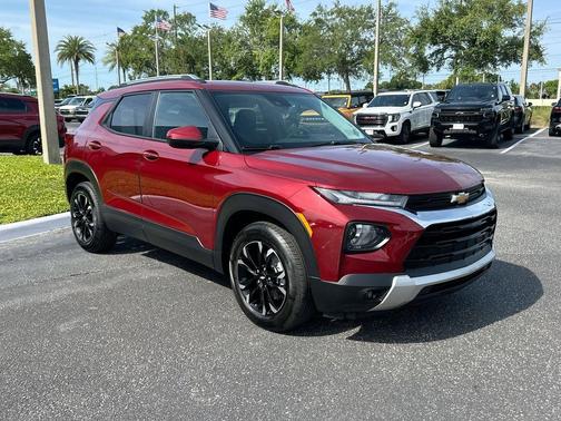 Crimson Metallic 2023 Chevrolet Trailblazer LT