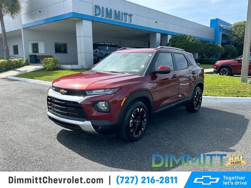 Crimson Metallic 2023 Chevrolet Trailblazer LT
