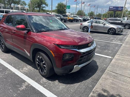 Crimson Metallic 2023 Chevrolet Trailblazer LT