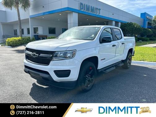 Summit White 2019 Chevrolet Colorado LT