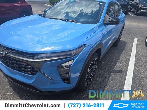 Fountain Blue 2024 Chevrolet Trax 2RS