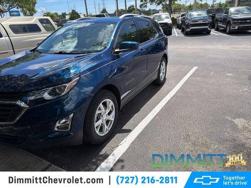 Pacific Blue Metallic 2020 Chevrolet Equinox 2LT