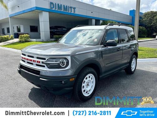 Gray Metallic 2023 Ford Bronco Sport Heritage