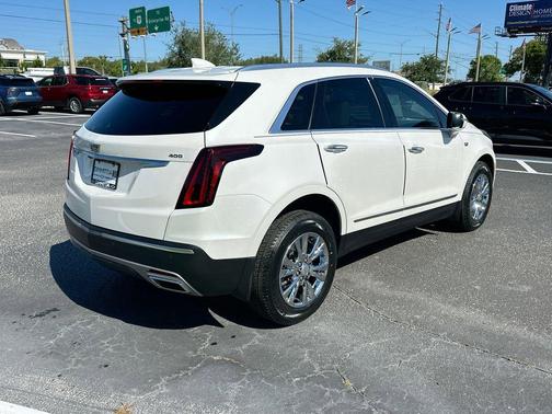 Crystal White Tri-Coat 2022 Cadillac XT5 Premium Luxury