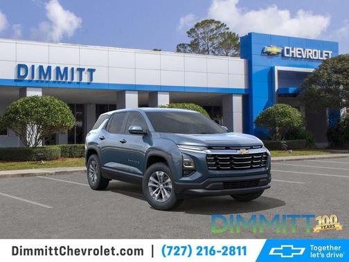 Lakeshore Blue Metallic 2026 Chevrolet Equinox LT