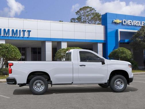 Summit White 2026 Chevrolet Silverado 1500 WT