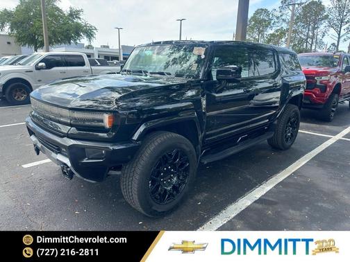 Black 2025 GMC HUMMER EV SUV 3X