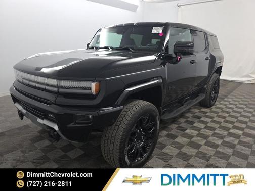 Black 2025 GMC HUMMER EV SUV 3X