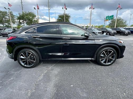 Black Obsidian 2023 INFINITI QX55 LUXE