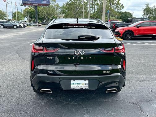 Black Obsidian 2023 INFINITI QX55 LUXE